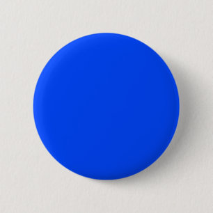 Blue (RYB) (solid colour) 6 Cm Round Badge