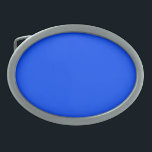Blue (RYB) (solid colour) Belt Buckle<br><div class="desc">Blue (RYB) (solid colour)</div>