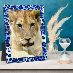 Blue safari Art Plaque