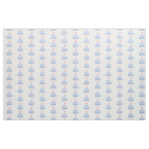 Blue Sailboats Fabric