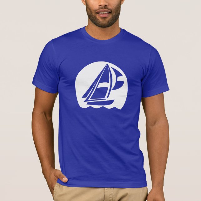 Blue Sailing T-Shirt (Front)