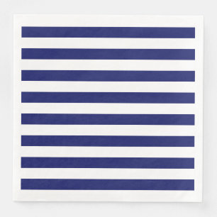 Blue Sailor Stripe Napkin