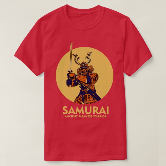 BLUE SAMURAI T-Shirt (Design Front)