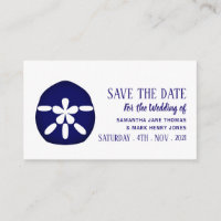 Blue Sand Dollar, Save the Date