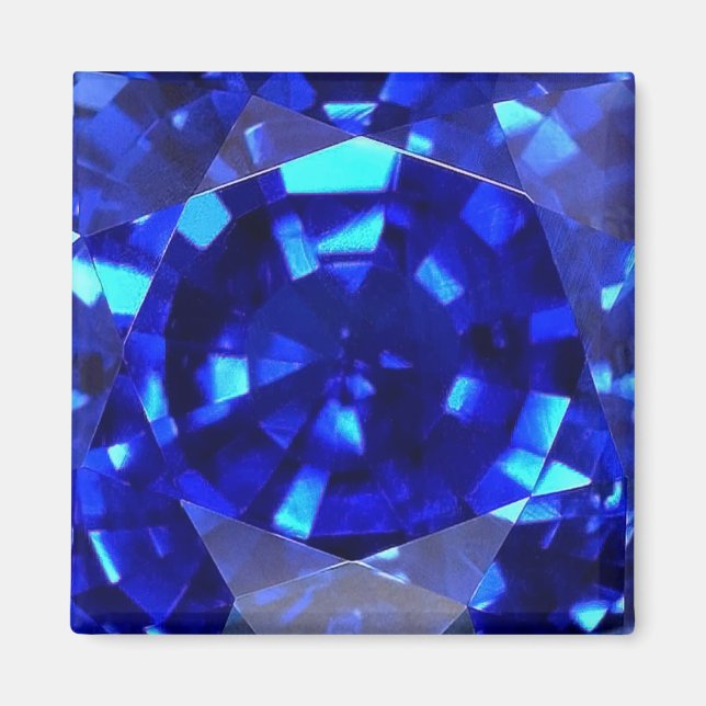 Blue Sapphire 3 Magnet (Front)