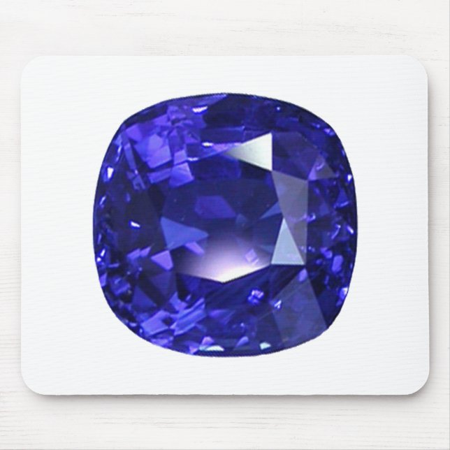 Blue Sapphire Mouse Pad (Front)