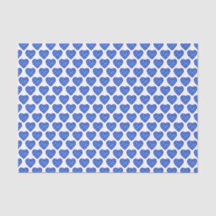 Blue sapphire watercolor art tissue paper
