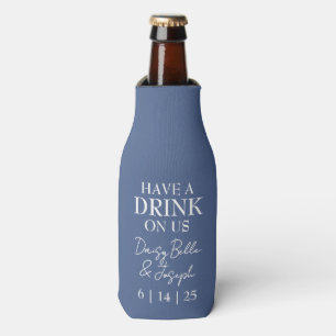 Blue Save The Date Cooler