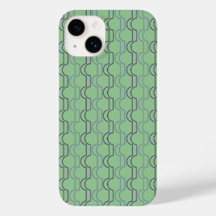 Blue Scallops Case-Mate iPhone 14 Case