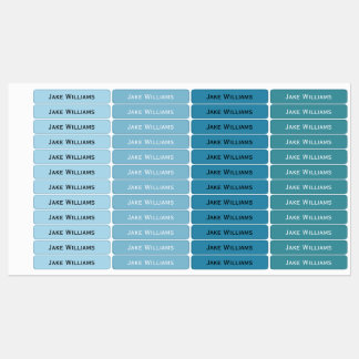 Blue School Clothing Kids' Labels