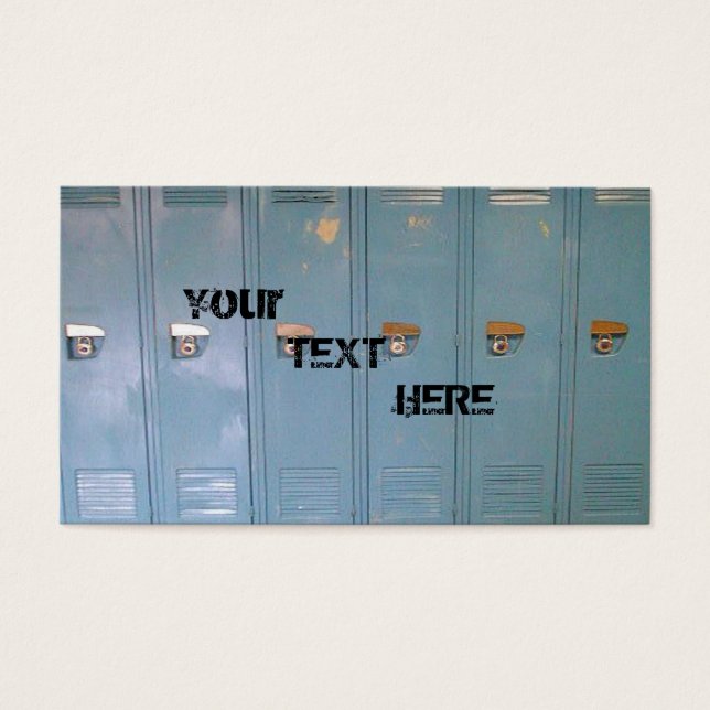 blue school lockers (Front)