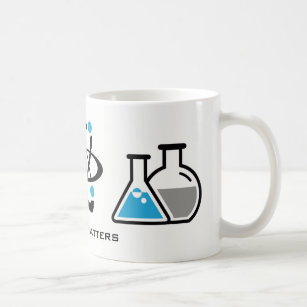 Blue Science Matters Design Mug