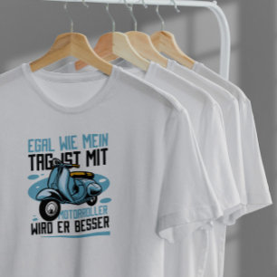 Blue Scooter Transport T-Shirt