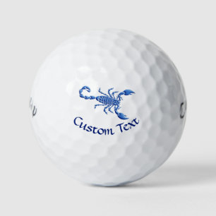 Blue Scorpion Golf Balls