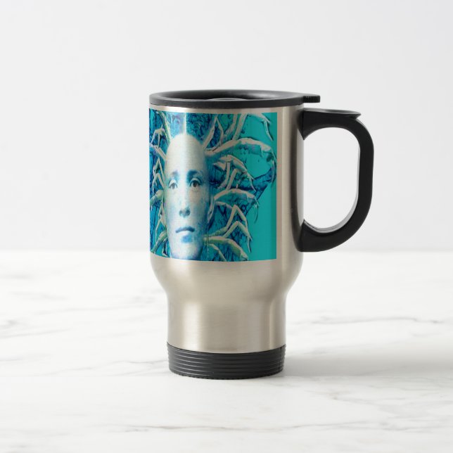 Blue Scorpion Travel Mug (Right)