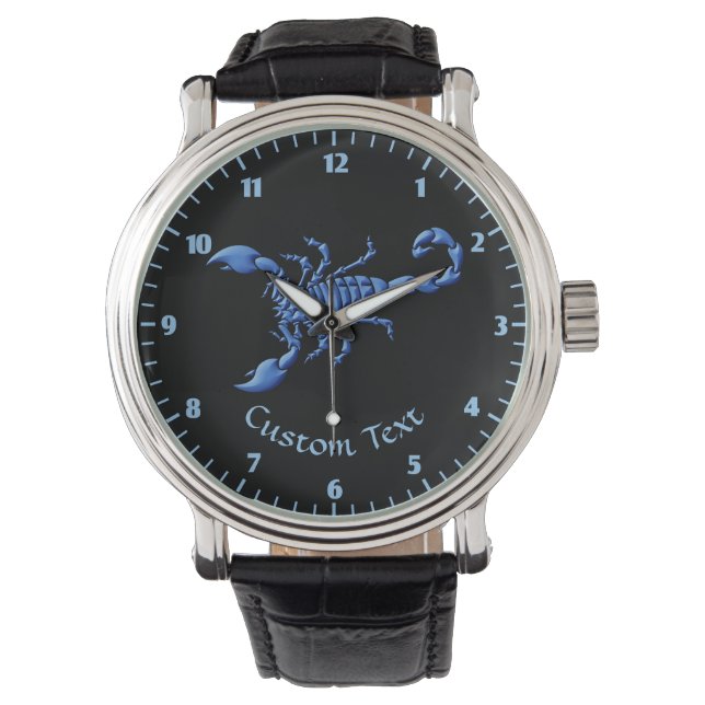 Blue Scorpion Watch (Front)