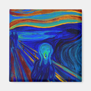 Blue Scream Magnet