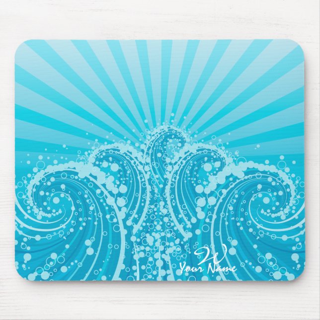 Blue Sea 1 Mousepad (Front)