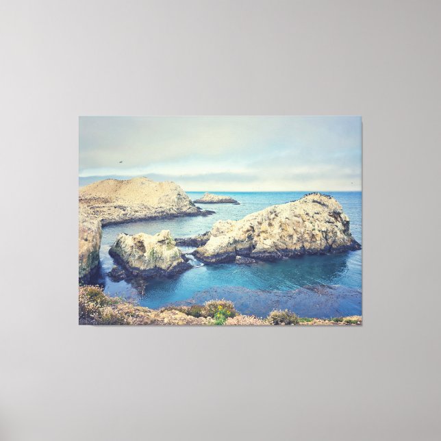 Blue Sea Canvas Print (Front)