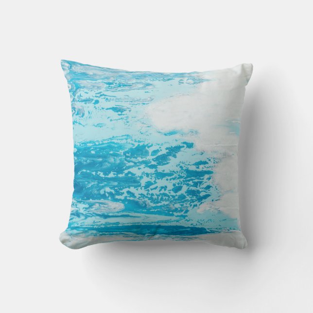 Blue sea cushion (Front)