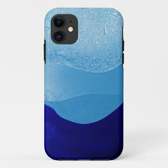 Blue Sea Glass Reflections Case-Mate iPhone Case (Back)