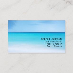 Blue Sea Horizon Business Card
