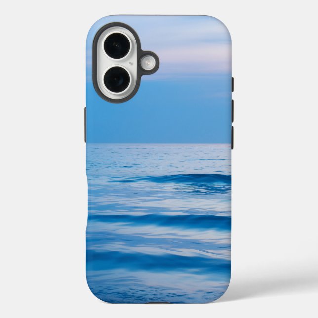Blue Sea Sky beach  Case-Mate iPhone Case (Back)