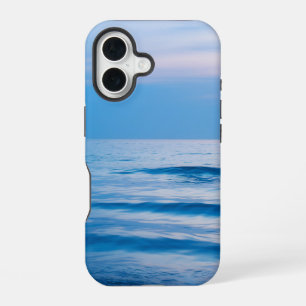 Blue Sea Sky beach  iPhone 16 Case