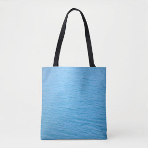 Blue sea tote bag