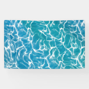 Blue Sea Water Banner
