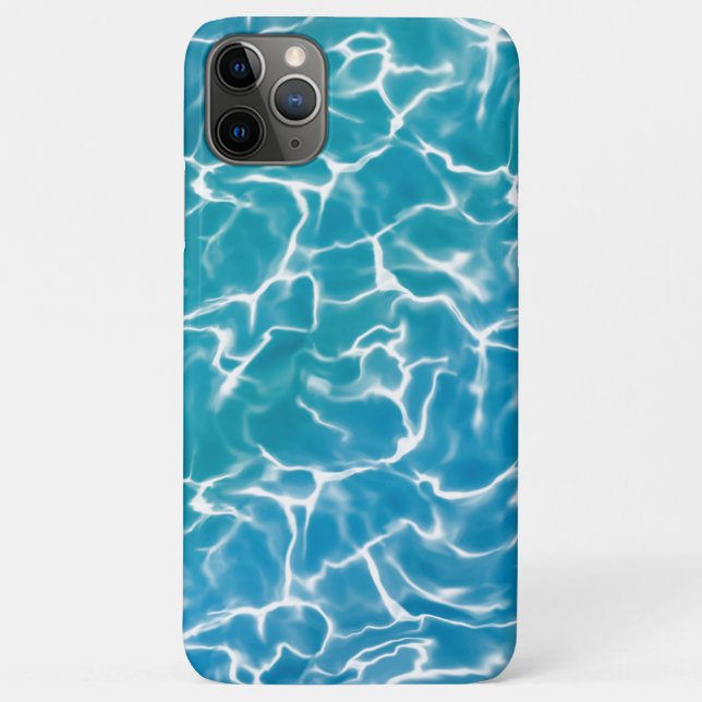 Blue Sea Water * Case-Mate iPhone Case (Back)