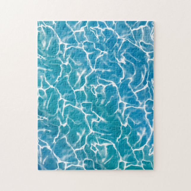 Blue Sea Water* Jigsaw Puzzle (Vertical)