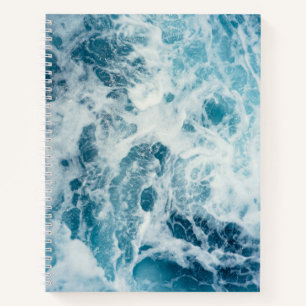 Blue Sea Water Notebook