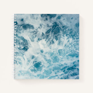 Blue Sea Water Notebook