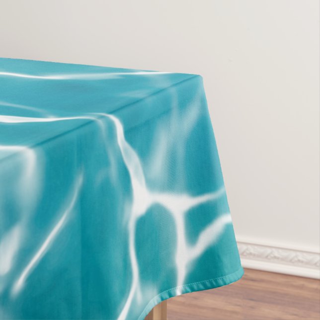 Blue Sea Water* Tablecloth (In Situ)