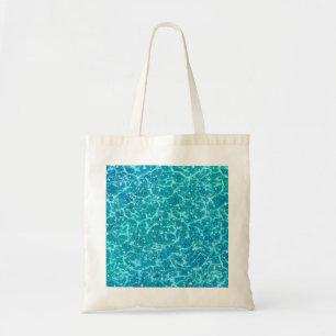 Blue Sea Water with Sparkles Tote Bag
