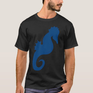 Blue Seahorse T-Shirt