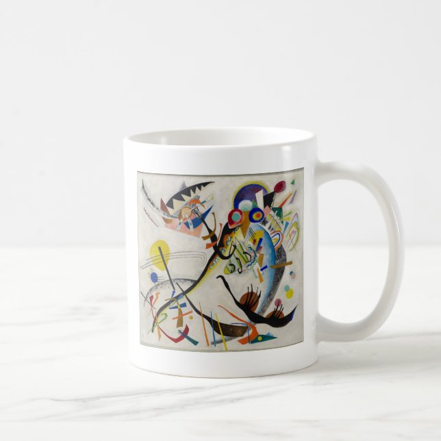 Blue Segment Coffee Mug (Right)