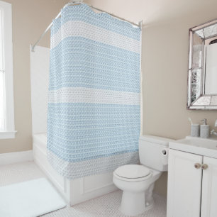 Blue Serenity  Shower Curtain