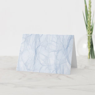Blue Shadow Pattern Card