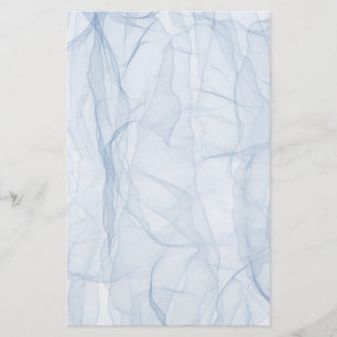 Blue Shadow Pattern Stationery