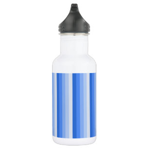 Blue shadow stripes 532 ml water bottle