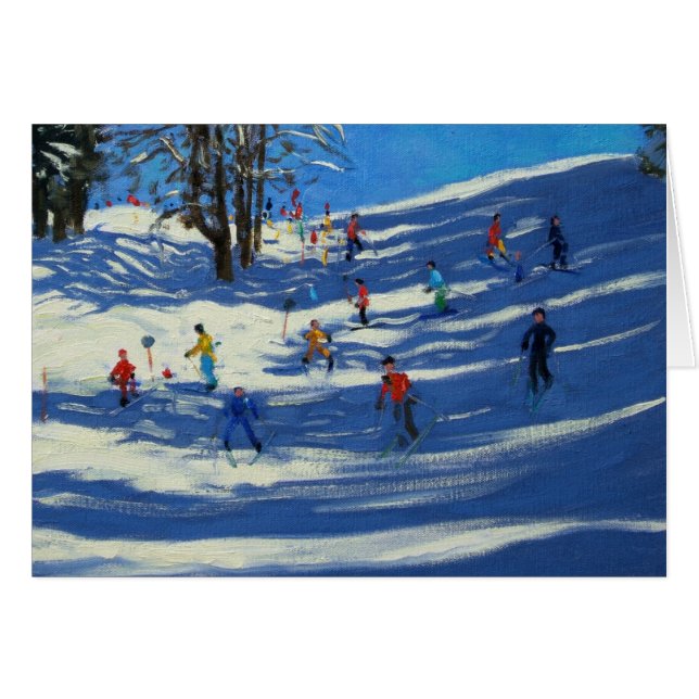 Blue shadows Morzine (Front Horizontal)