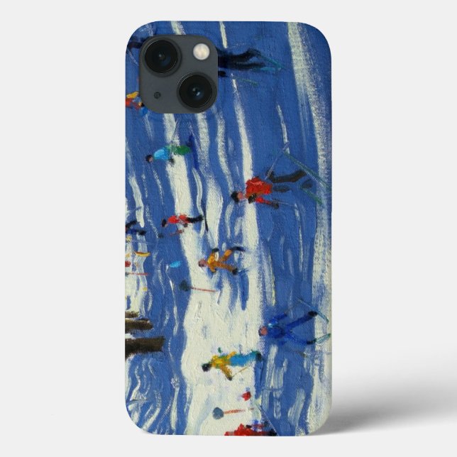 Blue shadows Morzine Case-Mate iPhone Case (Back)