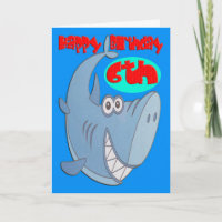 Blue Shark Sixth Birthday