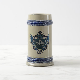 BLUE SHIELD-Beer Stein