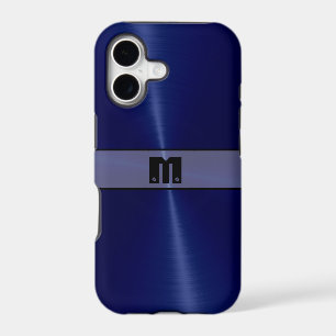 Blue Shiny Stainless Steel Metal 8