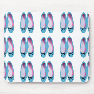 Blue Shoes Mouse Pad