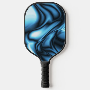 Blue Silk wave Pickleball Paddle