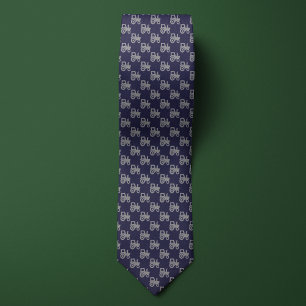 Blue & Silver Farmers Tractor Tie